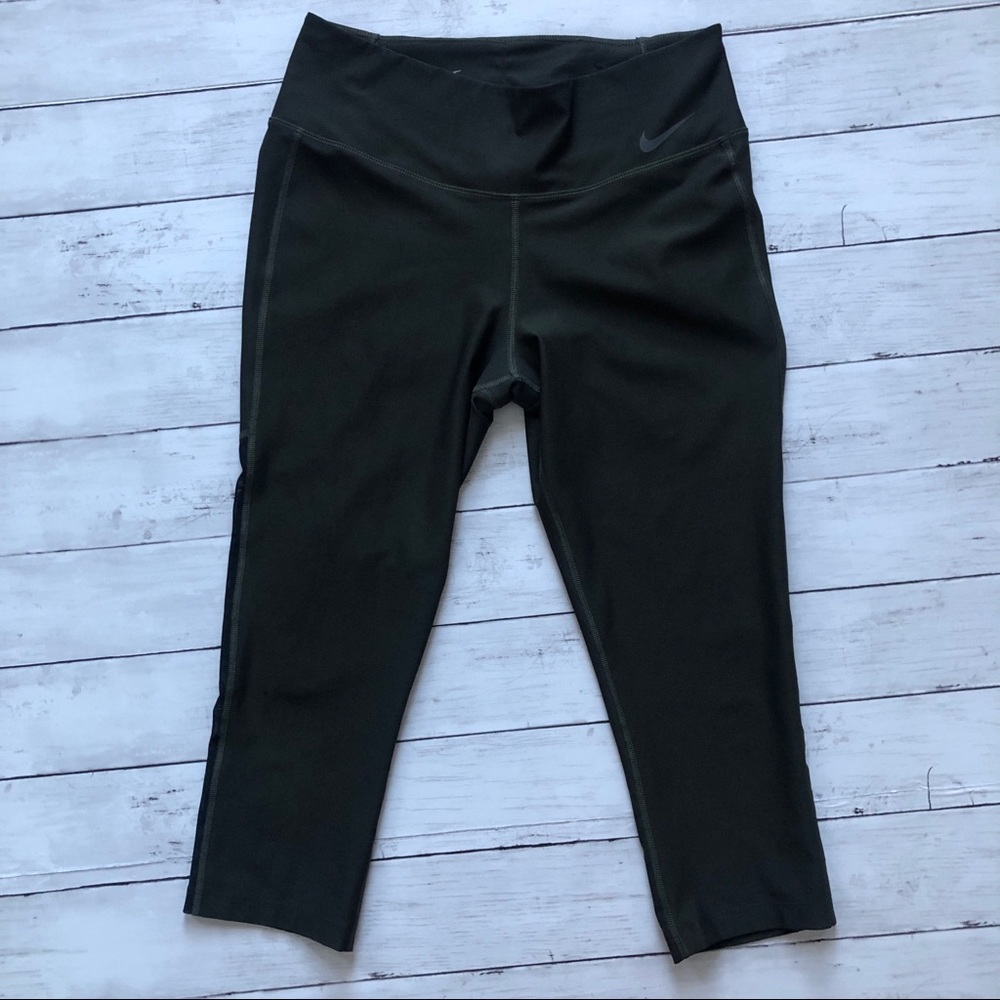 Nike Olive Green Capri Legging